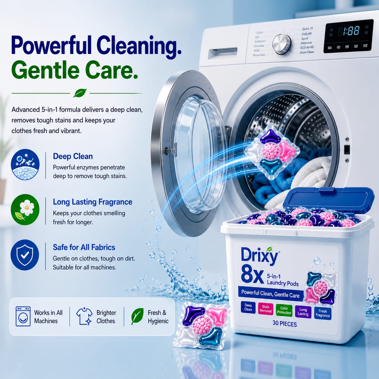 5-in-1 Laundry PowerPods